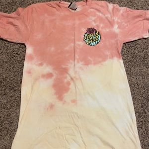Santa Cruz cactus tie-dye t-shirt